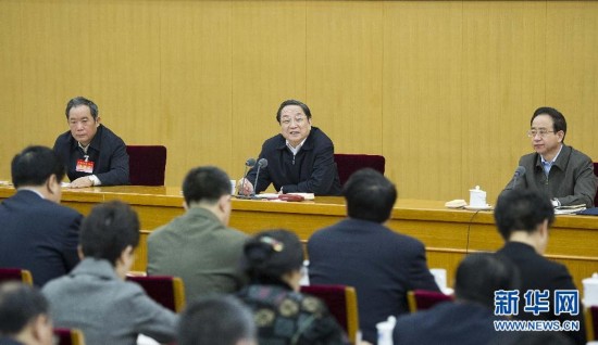 （时政）（1）俞正声出席全国统战部长会议并讲话